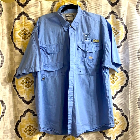 UL Football Columbia Sportswear Shirt - Picture 1 of 3